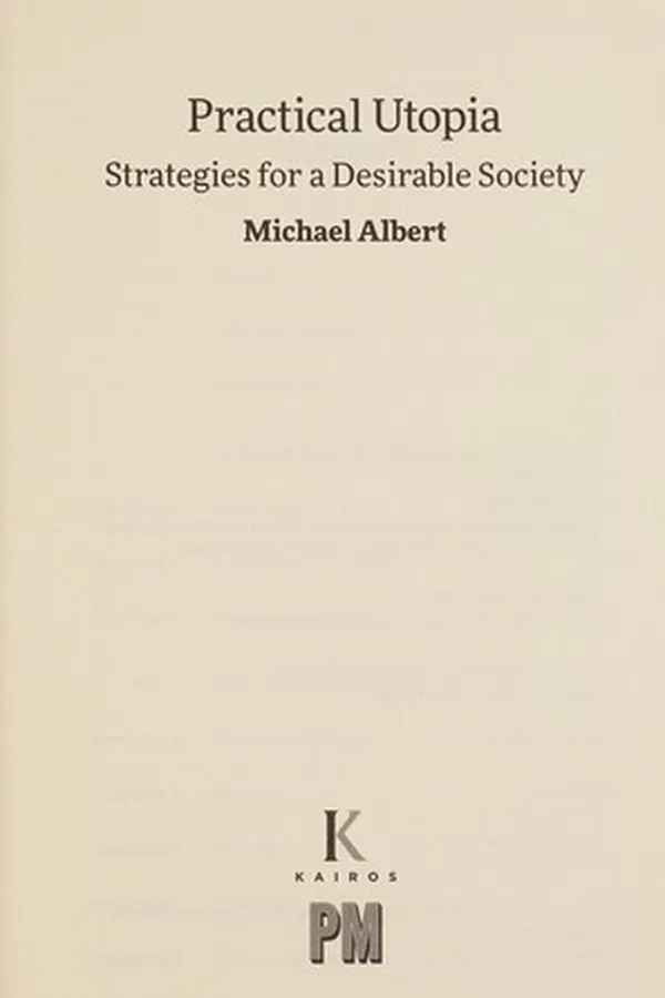 Capa de Practical utopia