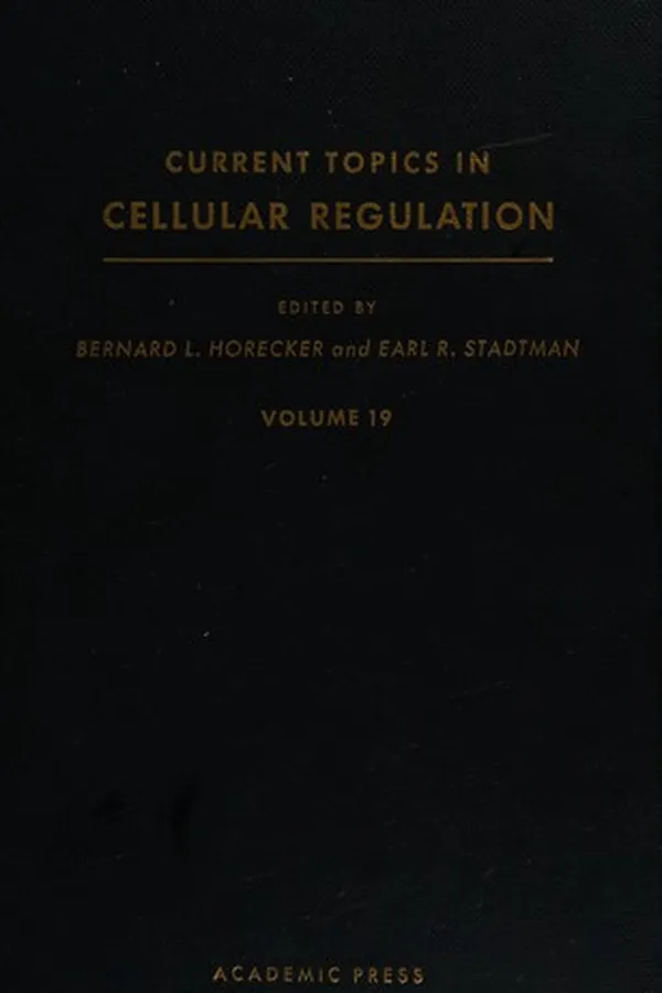Capa de Current topics in cellular regulation