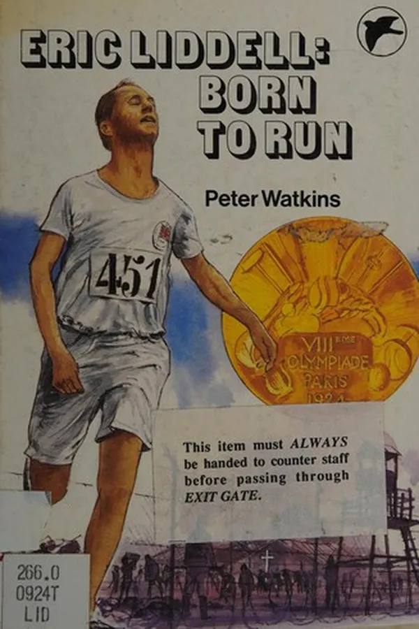 Capa de Eric Liddell, born to run