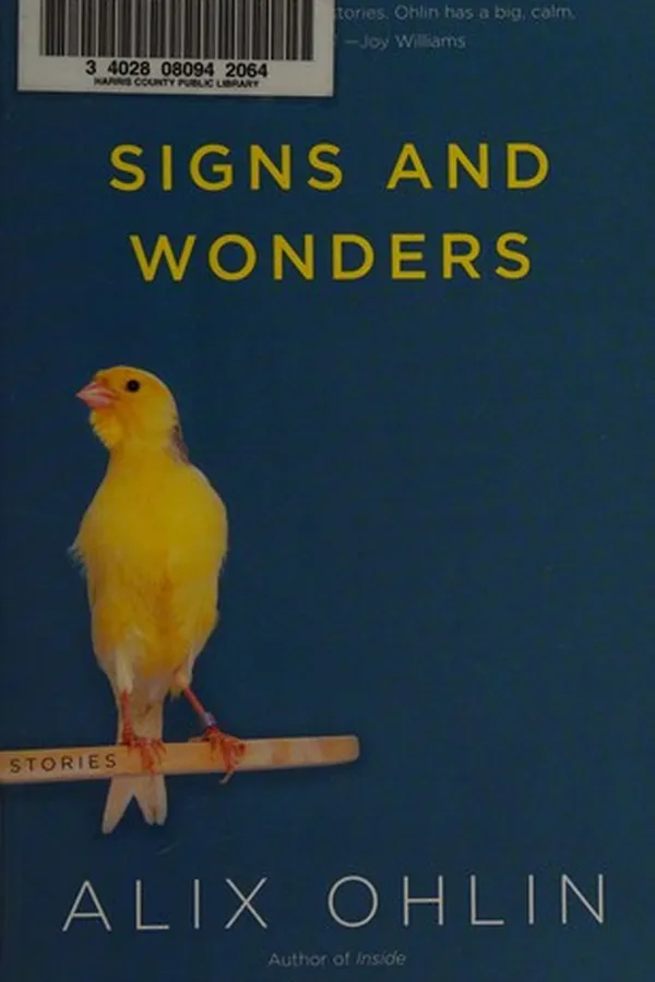 Capa de Signs and wonders