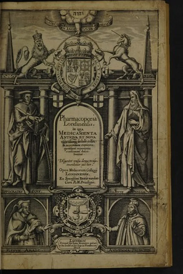 Capa de Pharmacopoeia Londinensis