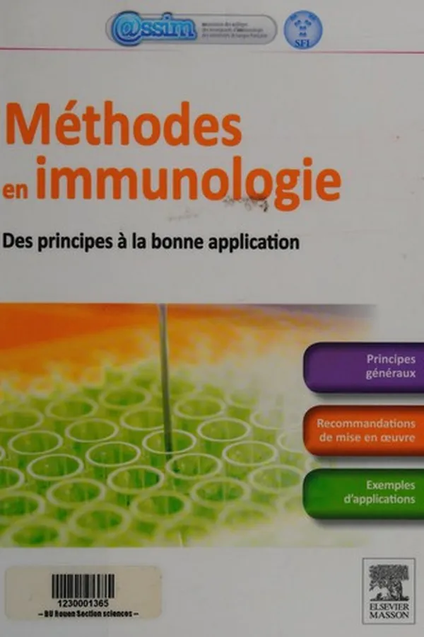 Capa de Méthodes en immunologie