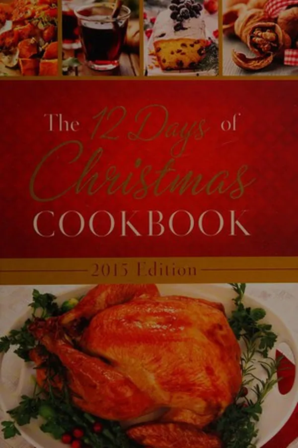 Capa de 12 days of Christmas cookbook