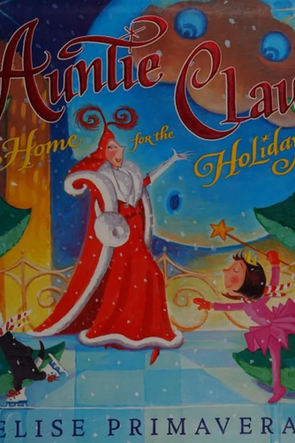 Capa de Auntie Claus, home for the holidays