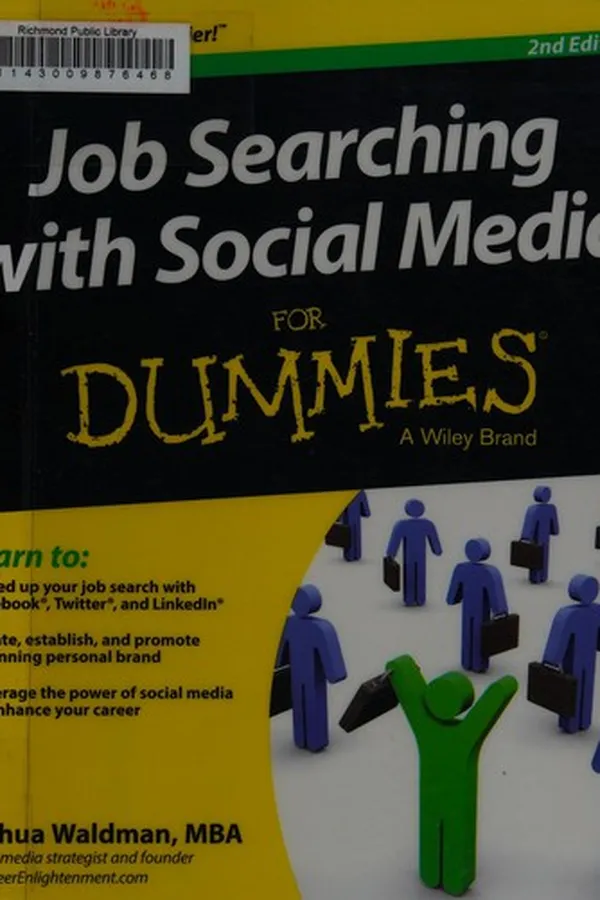 Capa de Job searching with social media for dummies
