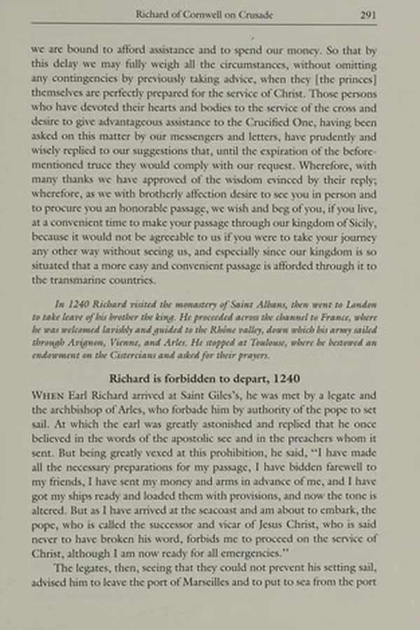 Capa de Crusade and Christendom