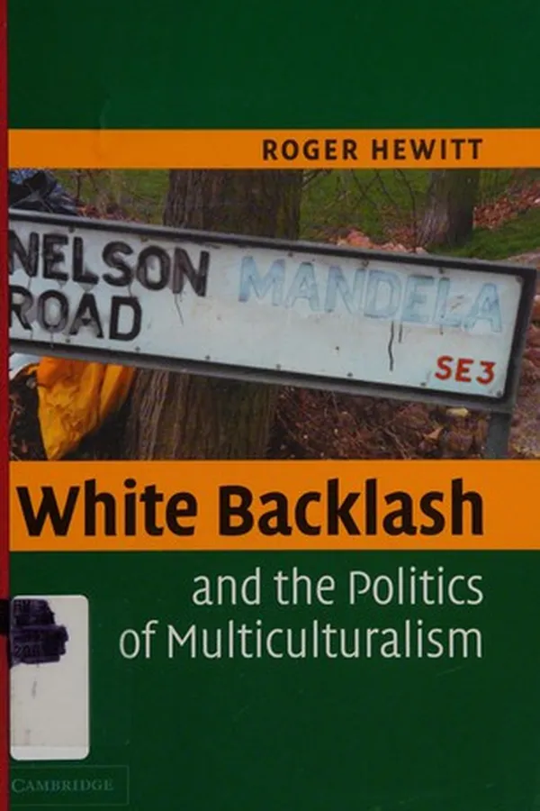 Capa de White backlash and the politics of multiculturalism
