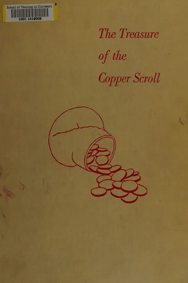 Capa de The treasure of the Copper scroll