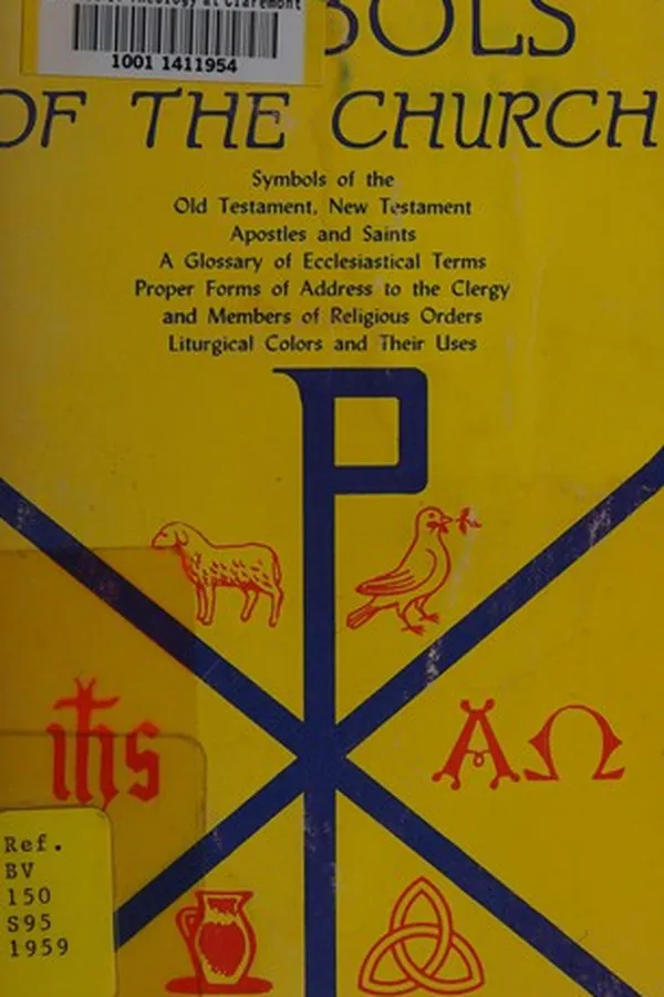 Capa de Symbols of the church