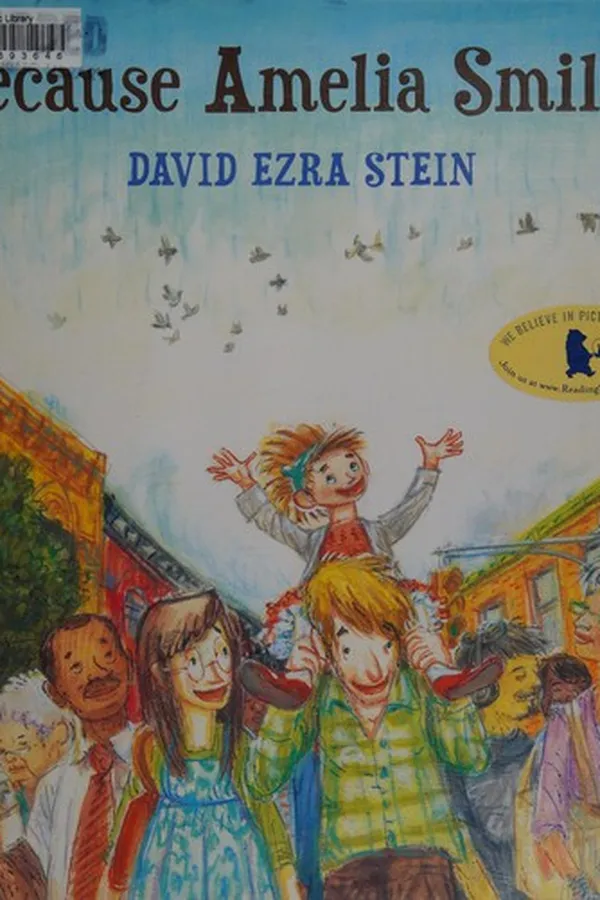 Cover of Because Amelia smiled
