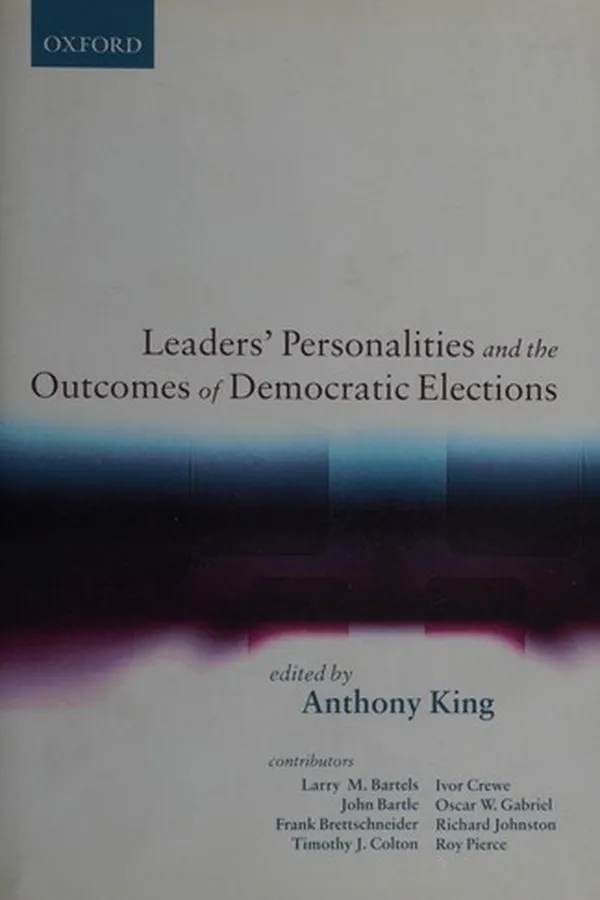 Capa de Leaders' personalities and the outcomes of democratic elections