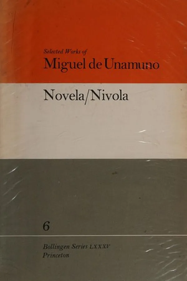Capa de Selected Works of Miguel de Unamuno, Volume 6