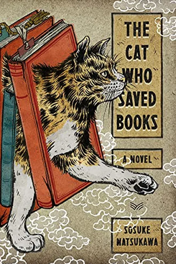 Capa de The Cat Who Saved Books