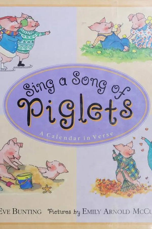 Capa de Sing a song of piglets