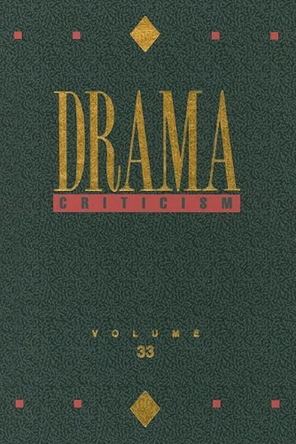 Capa de Drama criticism