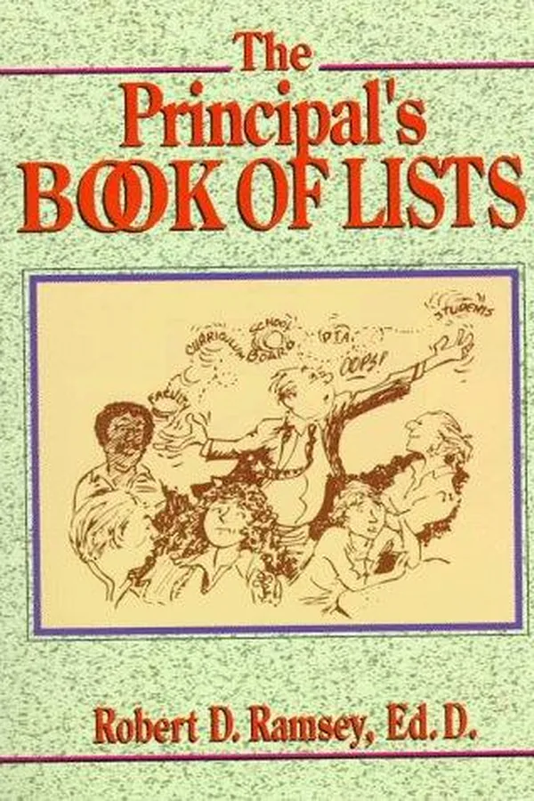 Capa de The Principal's Book of Lists (J-B Ed: Book of Lists)
