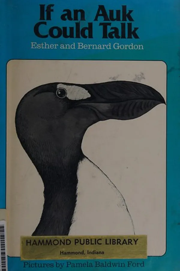 Capa de If an auk could talk