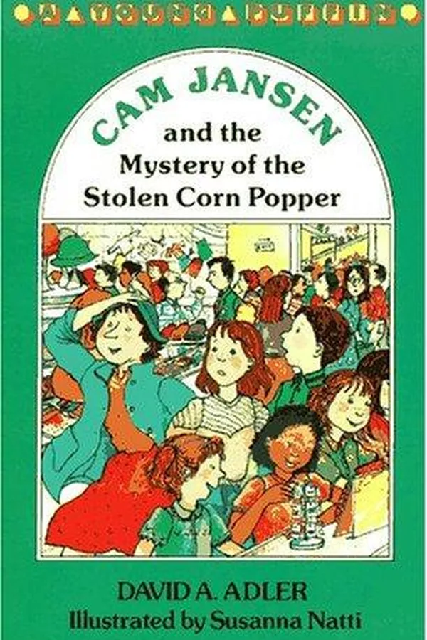 Capa de Cam Jansen and the mystery of the stolen corn popper