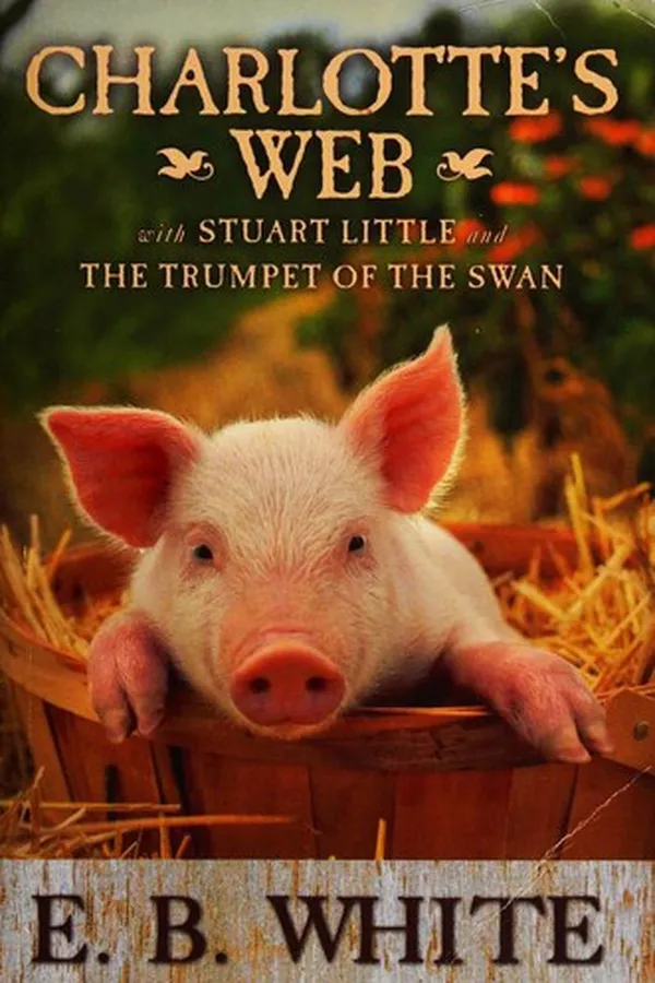 Capa de Novels (Charlotte's Web / Stuart Little / Trumpet of the Swan)
