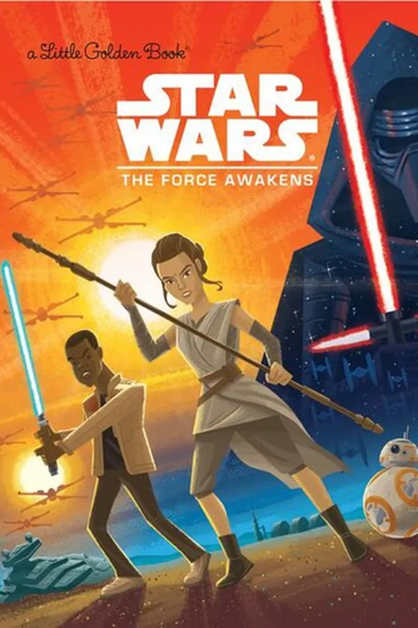 Capa de Star Wars - The Force Awakens (Golden Book)