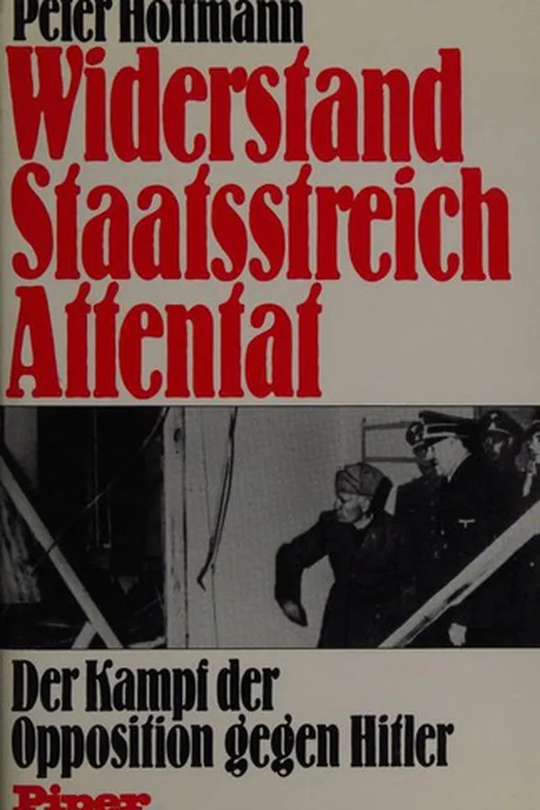 Cover of Widerstand, Staatsstreich, Attentat