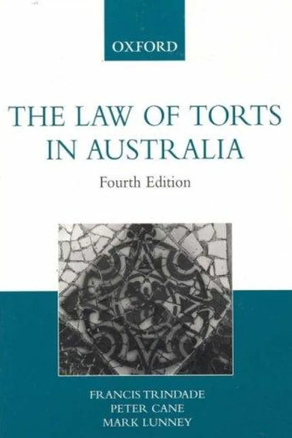 Capa de Law of Torts in Australia