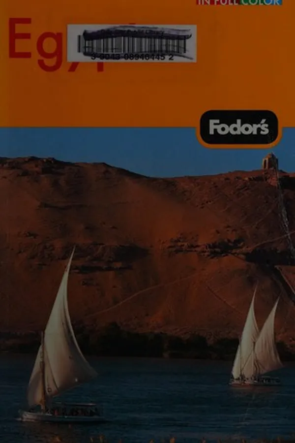 Capa de Fodor's Egypt