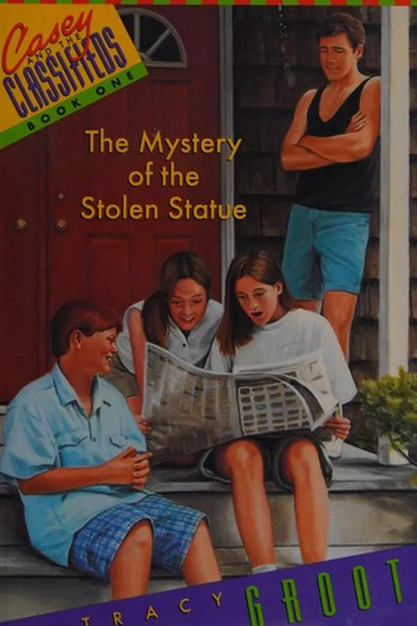 Capa de The mystery of the stolen statue
