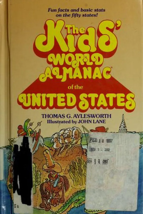 Capa de The kids' world almanac of the United States