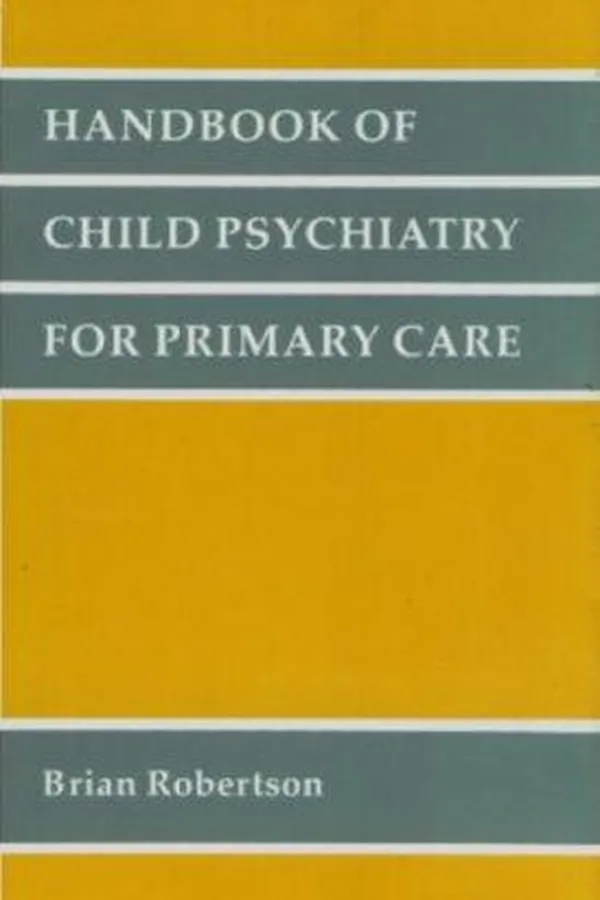 Capa de Handbook of child psychiatry for primary care
