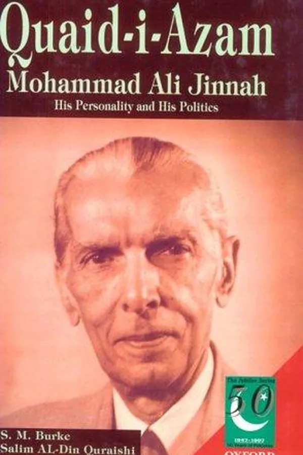 Capa de Quaid-i-Azam Mohammad Ali Jinnah