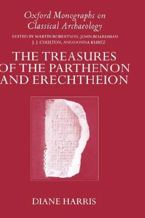 Capa de The treasures of the Parthenon and Erechtheion