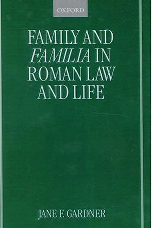 Capa de Family and familia in Roman law and life