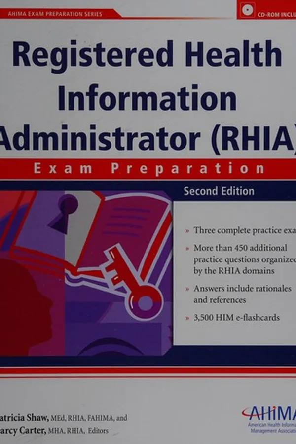 Capa de Registered health information administrator (RHIA) exam preparation
