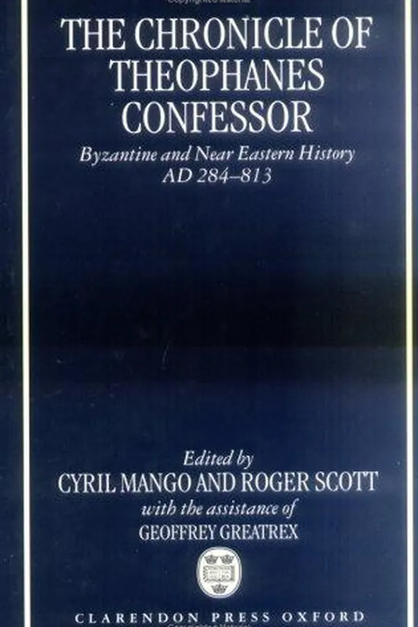 Capa de The chronicle of Theophanes Confessor