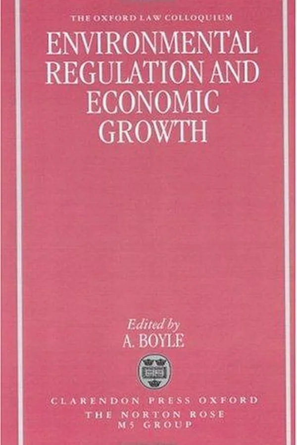 Capa de Environmental regulation and economic growth