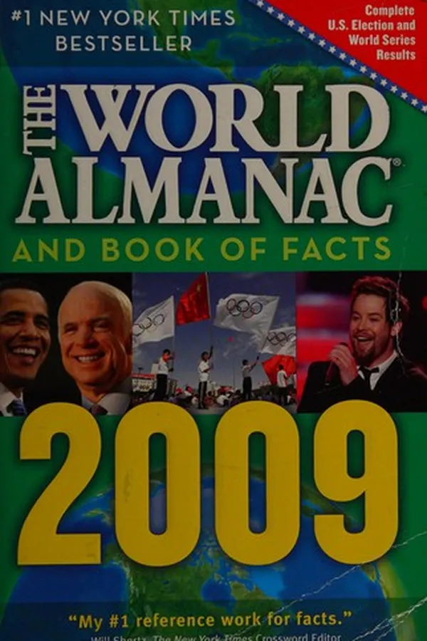 Capa de The world almanac and book of facts, 2009