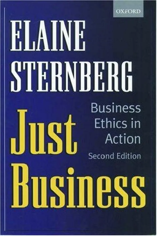 Capa de Just business