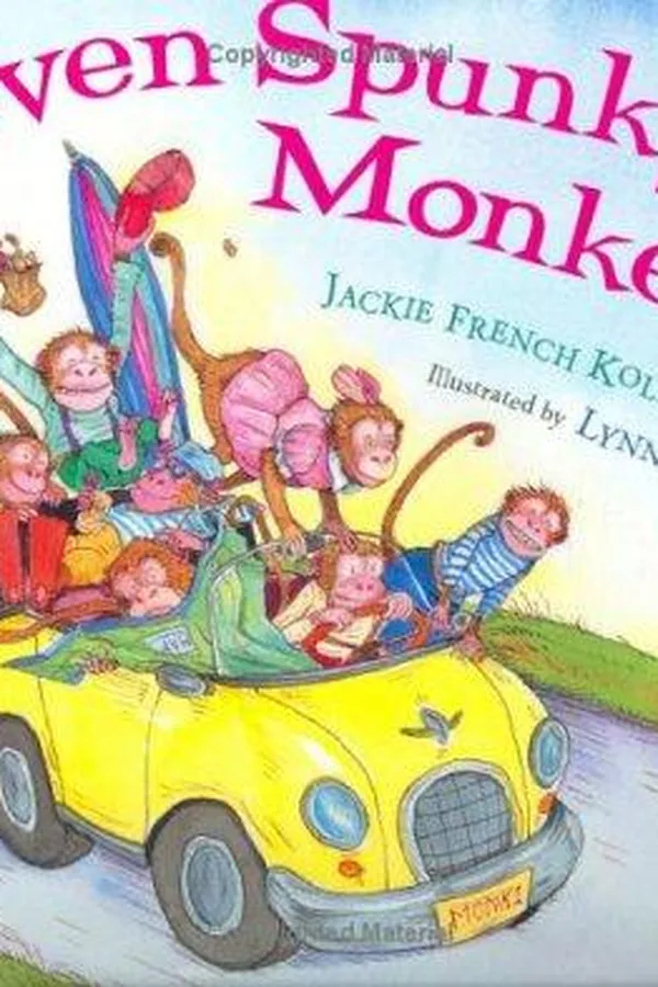 Capa de Seven spunky monkeys