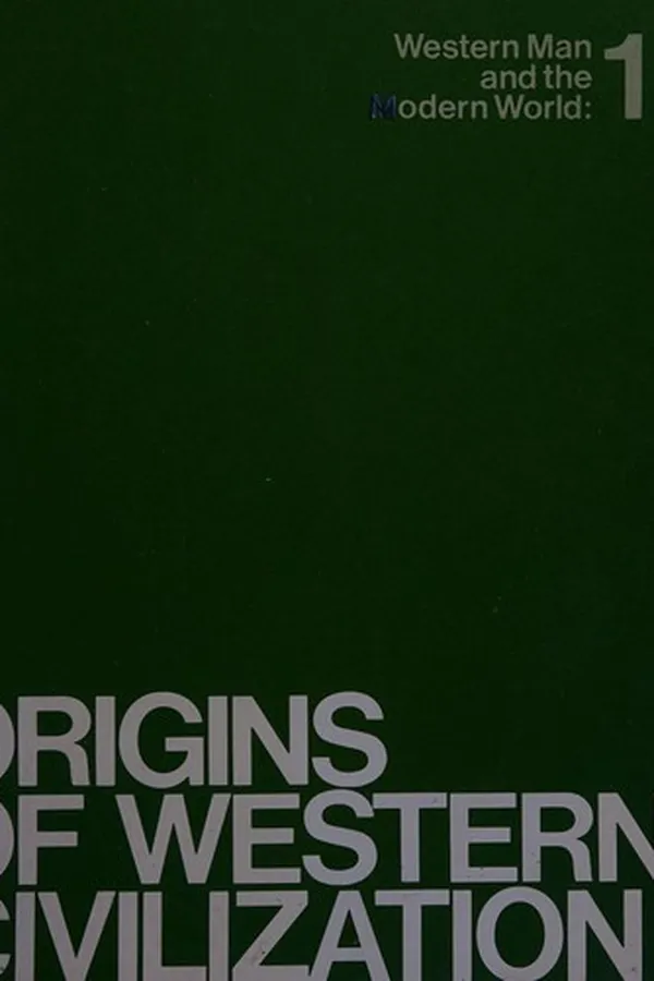 Capa de Origins of Western civilization (from early man to the Protestant Reformation)