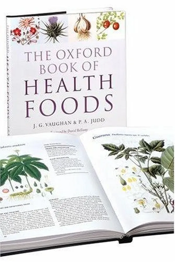 Capa de The Oxford book of health foods