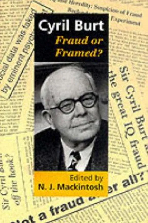 Capa de Cyril Burt