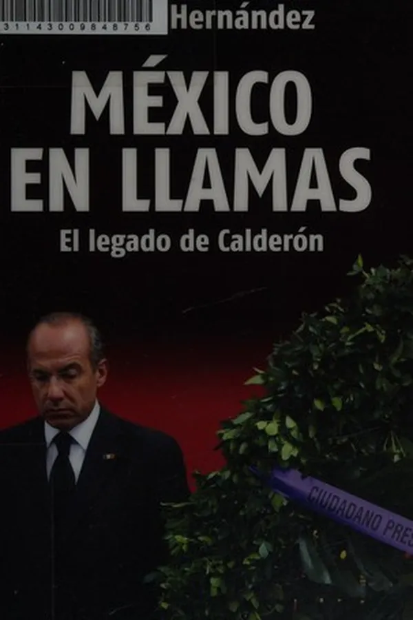 Capa de México en llamas