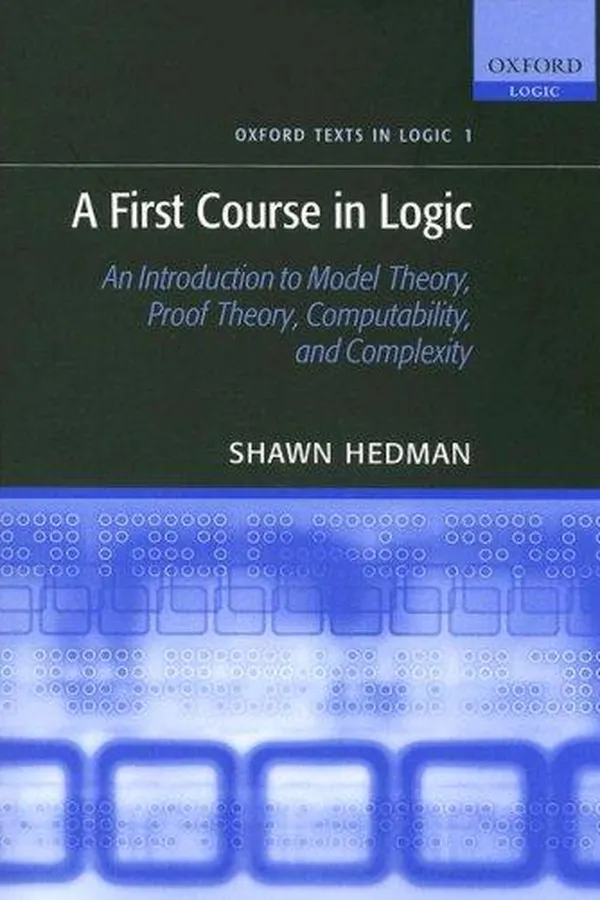 Capa de A first course in logic