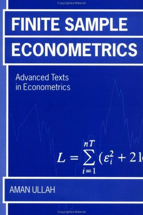 Cover of Finite sample econometrics