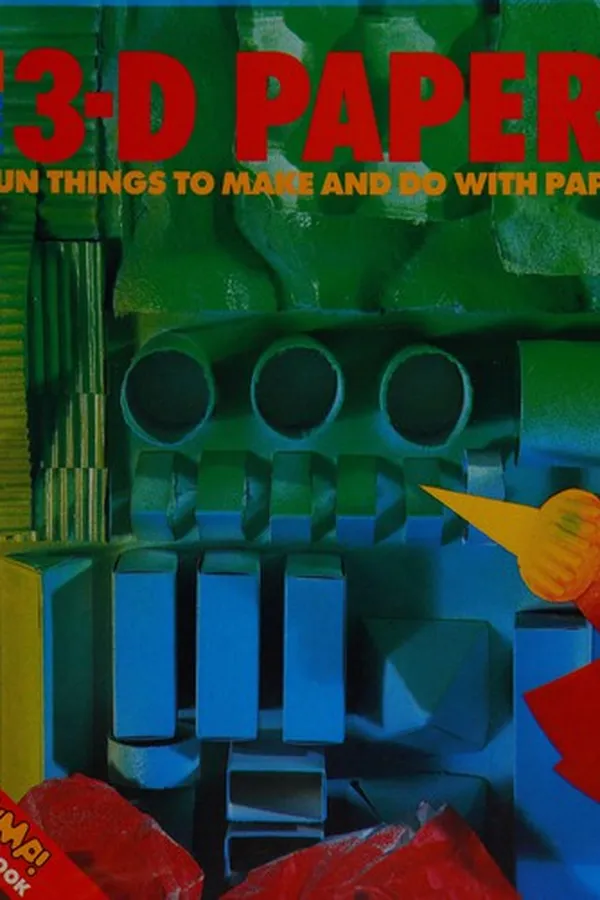 Capa de The 3-D paper book