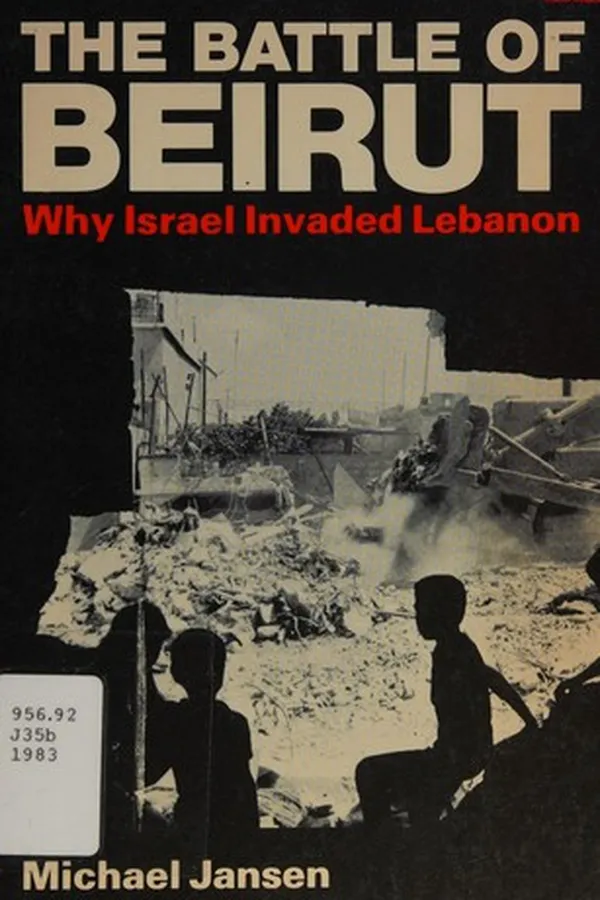 Capa de The battle of Beirut