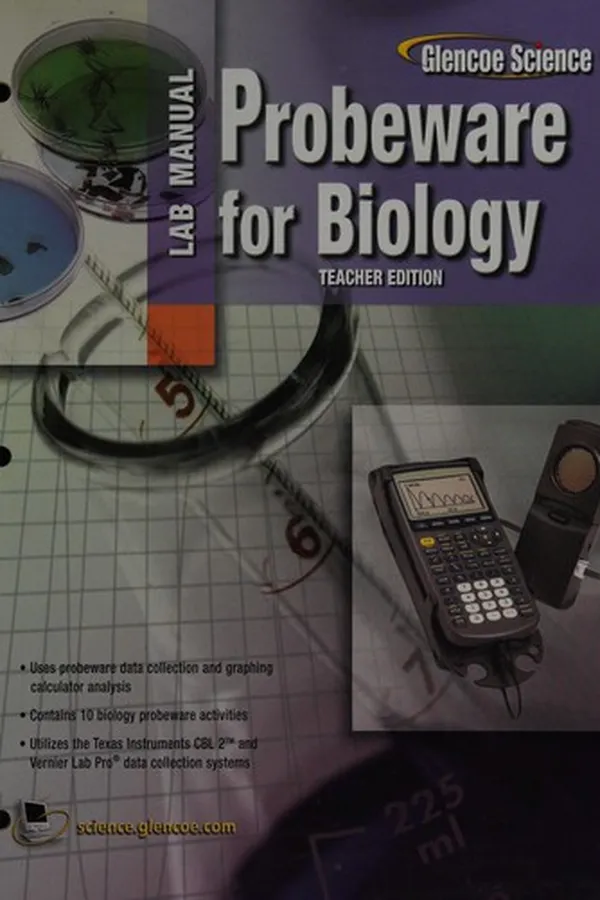 Capa de Probeware for biology