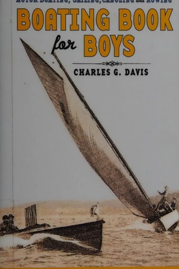 Capa de Boating book for boys