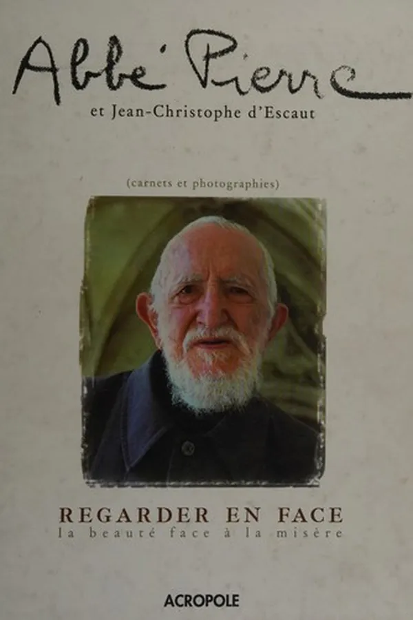 Capa de Regarder en face la beauté face à la misère